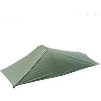 Ultralight Outdoor Single Person Camping Tent Water Resistant Tent Aviation Aluminum Support