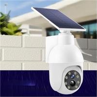 Cross-border solar lamps outdoor garden lamps intelligent human body sensing lighting lamps simulation surveillance camera
