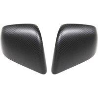 For Tesla Model Y 2021-2024 Real 100% Carbon Fiber Rear View Mirrors Cover Side Door Rearview