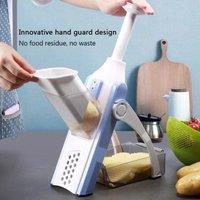 Multifunction Vegetable Cutter Safe Mandoline Kitchen Slicer Salad Chopper Potato Slicer French Fries Cutter Cooking Gadget