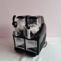 Factory Outlet Slush Machine Margarita Slush Maker 2 Tanks Commercial Snow Melting Machine