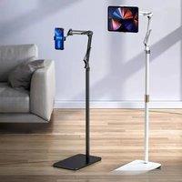 Mobile phone floor support Flat retractable cantilever live bed watch drama lazy lift pad