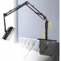 Bed Tablet Stand for 4-12.9 inches Phone Tablet Lazy Arm Bed Desk Tablet Mount Telescopic Support