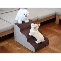 Dog House Dog Stairs Pet 2/3 Steps Stairs for Small Dog Cat Pet Ramp Ladder Anti-slip Removable Dogs Bed Stairs Pet Supplies
