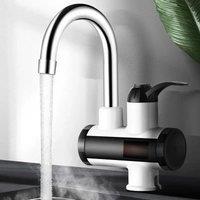 Electric Kitchen Water Heater Tap Instant Hot Water Faucet Heater Cold Heating Faucet Tankless