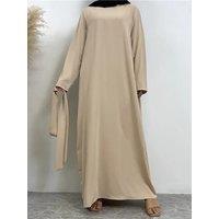 Modest Abaya Ramadan Turkey Kaftan Islamic Clothing Muslim For Women Hijab Dress Robe Femme