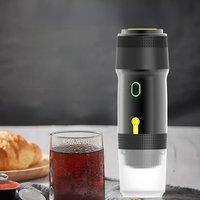 2025 New 3-in-1 Portable Espresso Machine-20Bar Electric Grinder&Capsule Brewer,USB-C Fast Charge