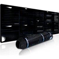 EXCO TypeScript Programming Mouse Pad Large Shortcuts Cheat Sheet Keyboard Mousepad Desk Mat for Web Engineer Node.js Server