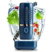 Protable Ultrasonic Fruit Vegetable Washing Machine Capsule Wireless Food Cleaner Suitable Outdoor