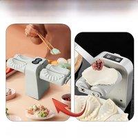 Fully Automatic Electric Dumpling Artifact Kitchen Household Double Head Automatic Manual Press Type