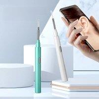 Wireless Ear Otoscope 4.9mm Ultra-Thin WiFi Ear Scope Camera with Earwax Removal Tool Ear Cleaner