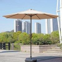 3m Parasol Replaceable Cloth without Stand Outdoor Garden Patio Banana Umbrella Cover Waterproof