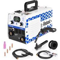 MIG Welder 3-in-1 MIG/ARC/Lift TIG Gasless 145A Inverter MIG Welder IGBT Synergy Digital LED Display