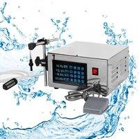 Small Liquid Water Filling Machine Electric Cnc Soda Olive Oil Juice Filler