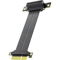 RAGEER PCIe 3.0/4.0 x4 extension cable is anti-interference, stable data transmission, supports riser cards/adapters.