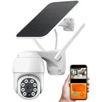 Tuya Smart 3MP Patrol Human Body Filtering 5W Solar 10000mAh Battery Wireless PTZ Outdoor WiFi PIR