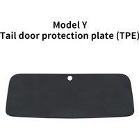 Trunk Door Protector Dirt Resistant TPE Trunk Tesla Model Y Trunk Protector Anti Dirty Anti Kick Perfect For Tesla Model Y