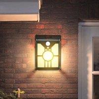 Solar Wall Light, Human Body Sensing, Multi - Light Modes, Ideal for Garden/Patio/Camping/Trail Lighting