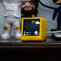 Portable Smart Wifi Weather Station Display Weather Temperature Humidity Time Alarm Clock Desktop
