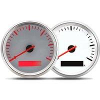 Auto 0-6000RPM Instrument Panel Tachometers 85mm Rev Counters Gasoline or Diesel Engine Revolution Meters with Red Backlight