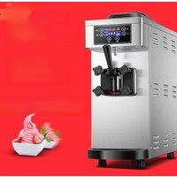 Commercial Ice Cream Machine Yield 1100W Single Flavor Countertop Soft Serve Ice Cream Maker With 8L Hopper