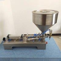 PBOBP Paste Liquid Bottle Filling Machine Stainless Steel Piston Manual Pedal Cream Shampoo Honey