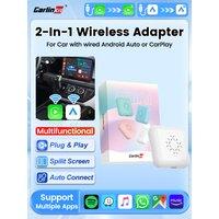 Mini3 Pro CarlinKit Wireless CarPlay Wireless Android Auto 2-In-1 Smart Wireless Adapter For OEM Car