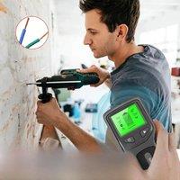 5 in 1 Stud Detector Wall Wood Scanner Digital Handheld Wall Detector Live AC Wires Cable PVC Water