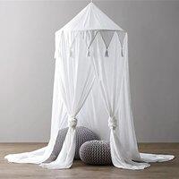Mosquito Net Dome Shaped Nordic Style Chiffon Fancy Bed Canopy Baby Room Decoration Bedding Mosquito