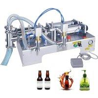 PBOBP Double Heads Pneumatic Vacuum Perfume Filling Machine Fragrance Scent Bottle Liquid Filler