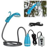 Portable Camping Shower Outdoor Camping Shower Pump Rechargeable Shower Head Outdoor Camping