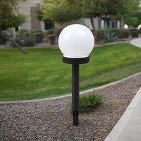 Solar - Powered Globe Lawn Lights, Outdoor Garden Decorative Lamps, Automatic Charging and Lighting,