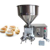 Stainless Steel Puff Jam Injection Machine Automatic Donut Bread Cake Jam Cheese Cream Filling Machine
