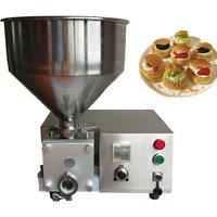 Stainless Steel Small Manual Juice Honey Cream Puff Filling Machine Bread Jam Filling Machine