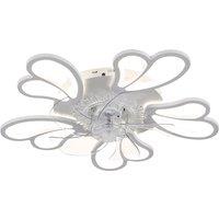 Voltsify LED Ceiling Fan Light with 6 Wind Speed settings Remote Control and Bluetooth fFunction
