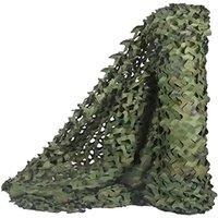 Camouflage Net Bulk Roll - Shade Net for Hunting, Home Decor, Paintball, Bird Watching, Camping, Car
