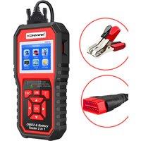 Professional Automotive OBD2 Scanner Battery Tester KW870 OBD Code Reader Auto Diagnostic Tool for All Cars After 1996