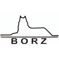 2PCS Wolf BORZ Vinyl Decal | Chechnya Cultural Theme | Waterproof Sticker for Bumper, Window & Laptop