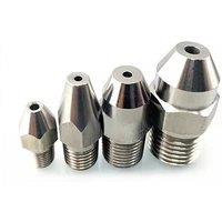 1/4" Liquid Column cleaning nozzle linear needle water column type strong impact high pressure cleaning tip industrial