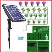 Solar Irrigation Solar Auto Watering System Solar Powered Automatic Drip Irrigation Kit Self