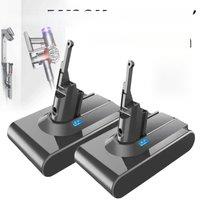 9.8Ah/12.8Ah 21.6V For Dyson V8 Battery Absolute V8 Animal Li-ion SV10 Handheld Vacuum Cleaner