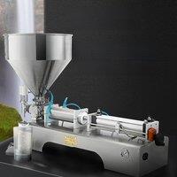 PBOBP Paste Liquid Bottle Filling Machine Stainless Steel Piston Manual Pedal Cream Shampoo Honey