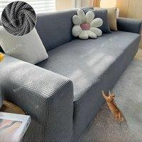 Elastic Jacquard Fabric Sofa Cover Stretch Couch Cover Sectional L Shape Sofa Slipcover Corner Case for Living Room 1/2/3/4 Seat