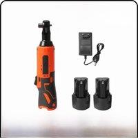 12V/18V Cordless Electric Screwdriver Wrench 3/8 Inch Right Angle Ratchet Wrench Impact Drill Removal Screw Nut Car Repair Tool