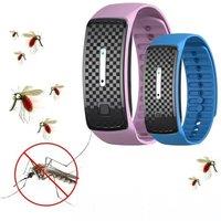 Electronic Bionic Wave Charging Summer Anti-mosquito Pest Control Wristband For Children Ultrasound