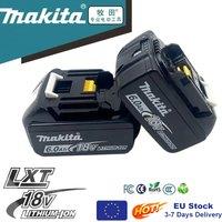 100% Genuine Makita 6Ah/5Ah/3Ah for Makita 18V Battery BL1840 BL1830B BL1850B BL1850 BL1860 BL1815