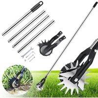 Wheeled Manual Edging Machine Grass Trimmer Lawn Edge Grinder Lawn Mower Cutter Weeder Cutting