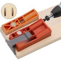 Woodworking Pocket Hole Clamp Angle Drill Guide kit Hole Punch Positioner Drill for DIY Woodworking Tools Hole Locator