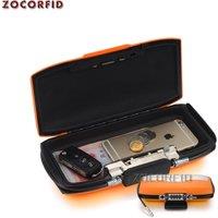 Portable Safe Box Password Lock Mini Safes Jewelry Cash Card Phone Storage Boxes Security Strongbox Wire Rope Fixed