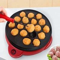 220V Maruko Baking Machine Household Electric Maker Octopus Balls Grill Pan Professional Cooking